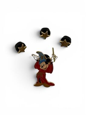 VTG Disney’s RETIRED Mickey Mouse Sorcerer Pin Set 2000